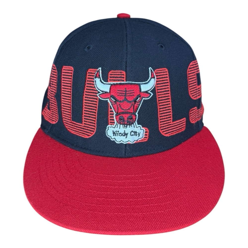 47 Brand Chicago Bulls NBA Hardwood Classics Cap Navy Red Basketball